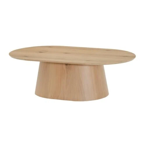 Novero Salontafel naturel eiken Ovaal 120cm