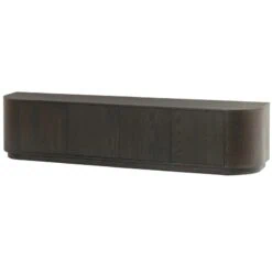 Novero Tv meubel Espresso eiken 220cm