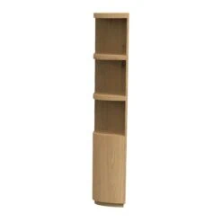 Novero Vakkenkast naturel eiken 145cm