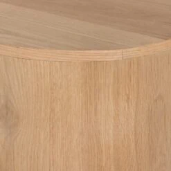 Novero Zwevend Tv meubel naturel eiken 140cm