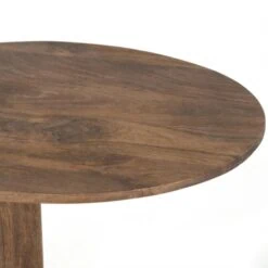 Novia Bijzettafel Lichtbruin mangohout 50cm