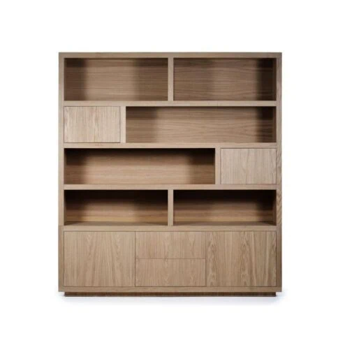 Alternative view of Kabinet Helsinki Lichtbruin 200x220cm