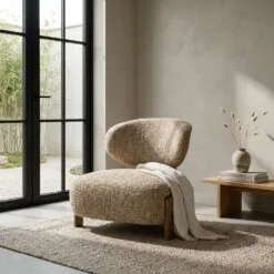 Reiza Fauteuil bruin Taupe