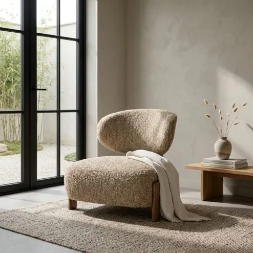Reiza Fauteuil bruin Taupe
