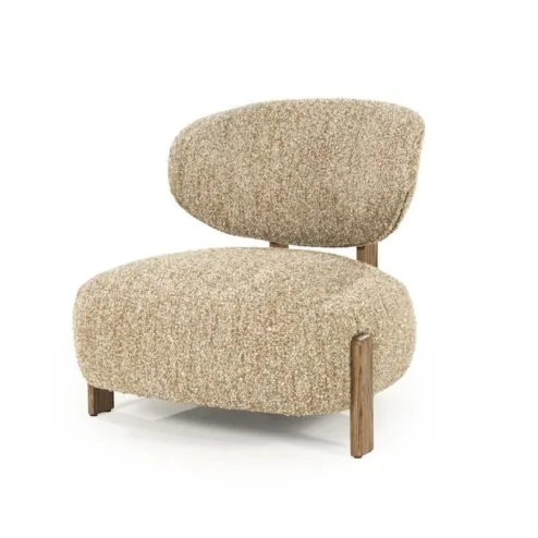 Alternative view of Reiza Fauteuil bruin Taupe