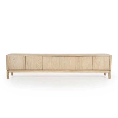 Alternative view of Harvey Tv meubel Eikenhout 6drs 220 cm