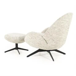 Ryan Fauteuil Beige stof