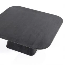 Salontafel Aron vierkant 80x80 zwart