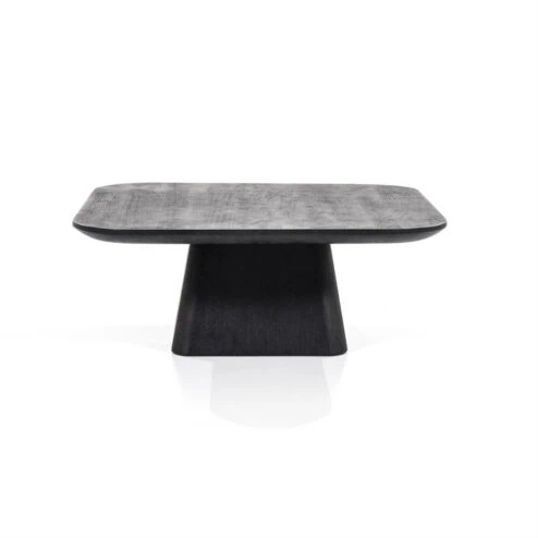Alternative view of Salontafel Aron vierkant 80x80 zwart
