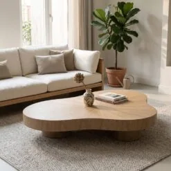 Salontafel Bobbie lichtbruin 150cm