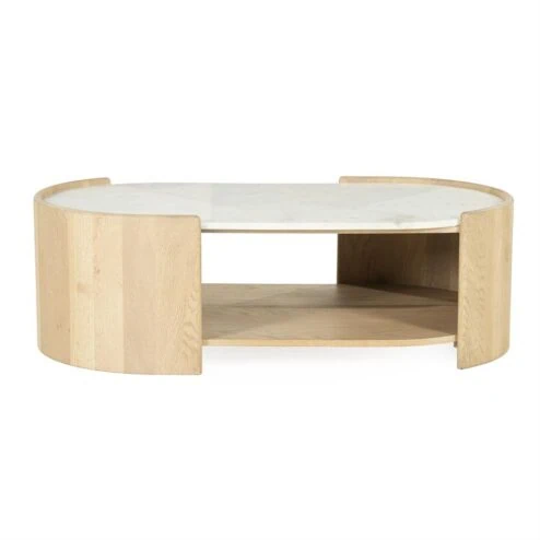 Alternative view of Salontafel Don eikenhout 110cm