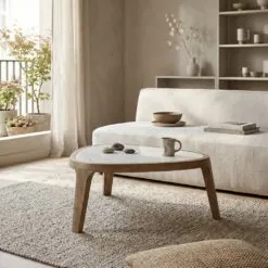 Salontafel Fred large mangohout 64cm