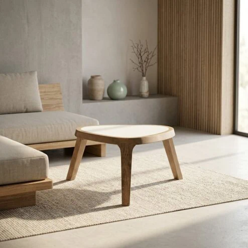 Salontafel Fred small mangohout 51cm