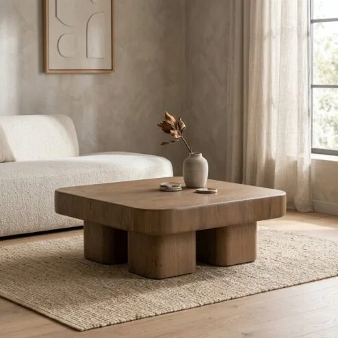 Salontafel Harmonie Bruin 80cm