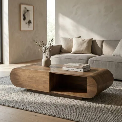 Salontafel King mangohout 130cm