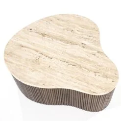 Salontafel Mari 83x72x34 bruin