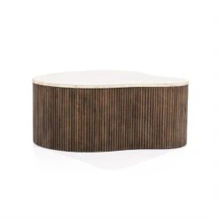 Salontafel Mari 83x72x34 bruin