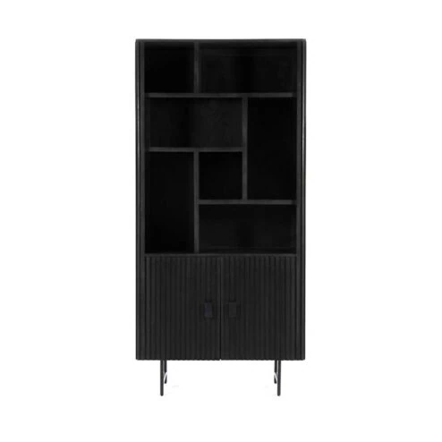 Alternative view of Eleonora boekenkast Remi 2-drs. 96cm zwart