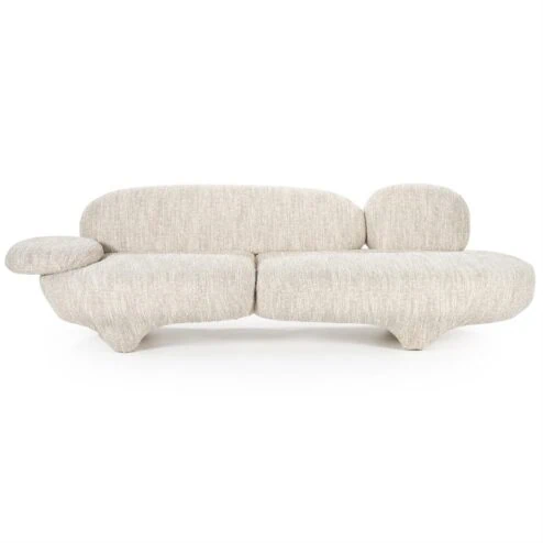 Alternative view of Jayden Bank Beige stof