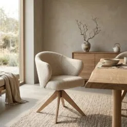 Stoel Connor naturel beige