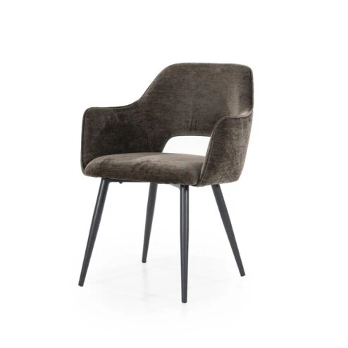 Alternative view of Eetkamerstoel Esmee Bruin 58cm