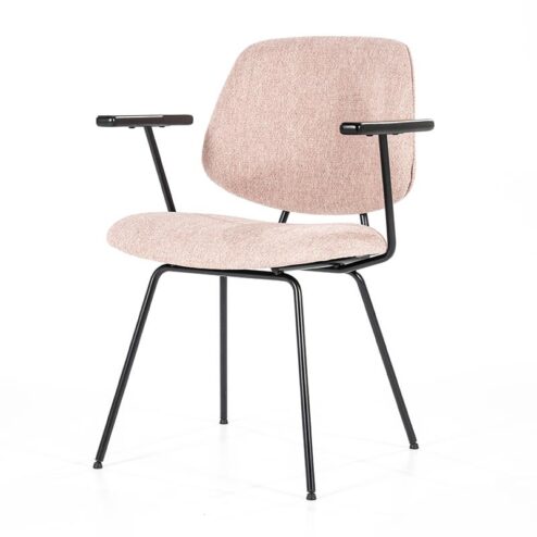Alternative view of Stoel Lynn met arml - roze fletcher