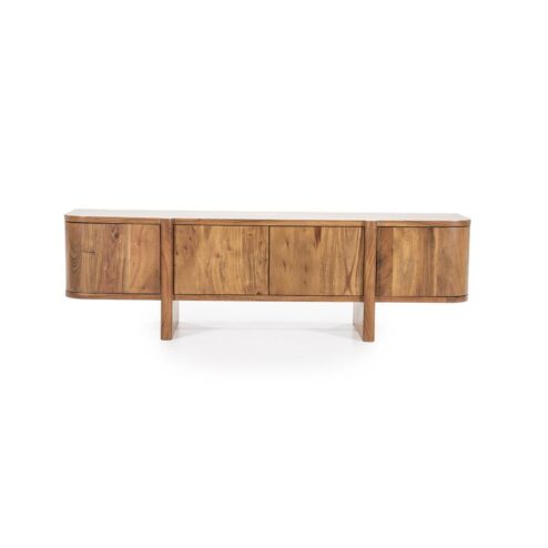 Alternative view of TV-meubel Julian acaciahout 4 deurs 170cm