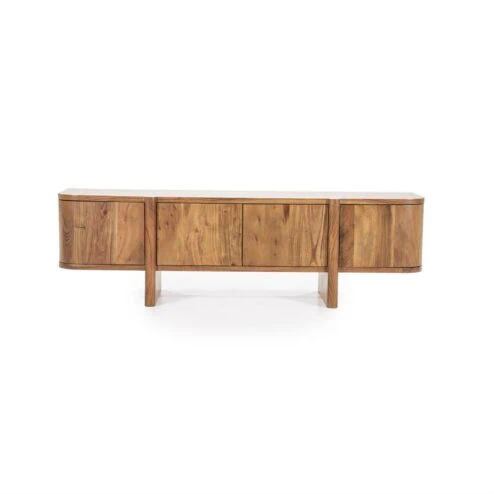Alternative view of TV-meubel Julian acaciahout 4 deurs 170cm