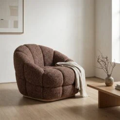 Tina Fauteuil Rood stof