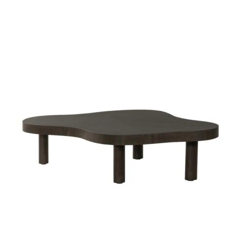 Tobago Salontafel organisch Espresso eiken 135cm