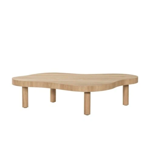 Tobago Salontafel organisch naturel eiken 135cm
