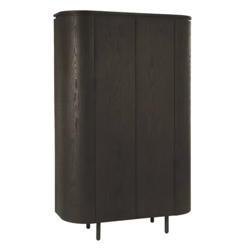 Tobago Wandkast hoog Espresso eiken 180cm