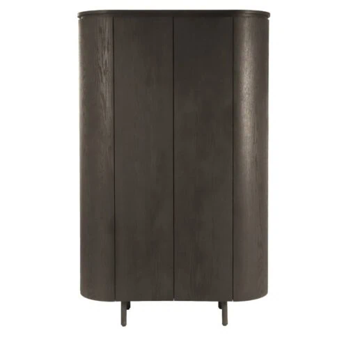 Tobago Wandkast hoog Espresso eiken 180cm