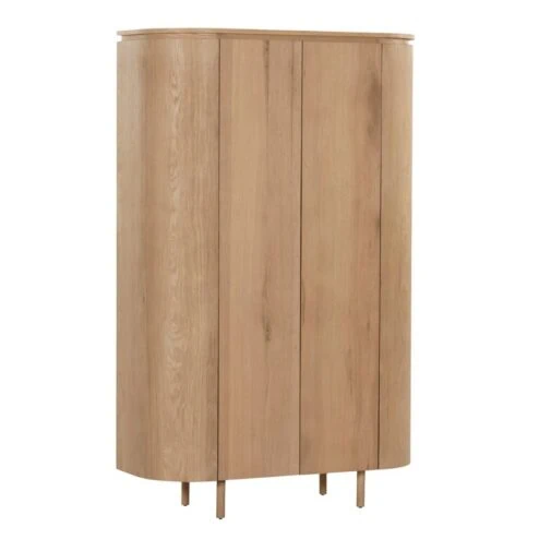 Tobago Wandkast hoog naturel eiken 180cm