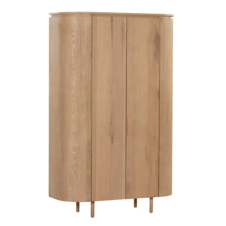 Tobago Wandkast hoog naturel eiken 180cm