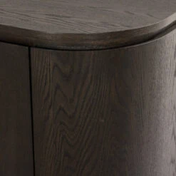 Tobago Wandkast laag Espresso eiken 115cm