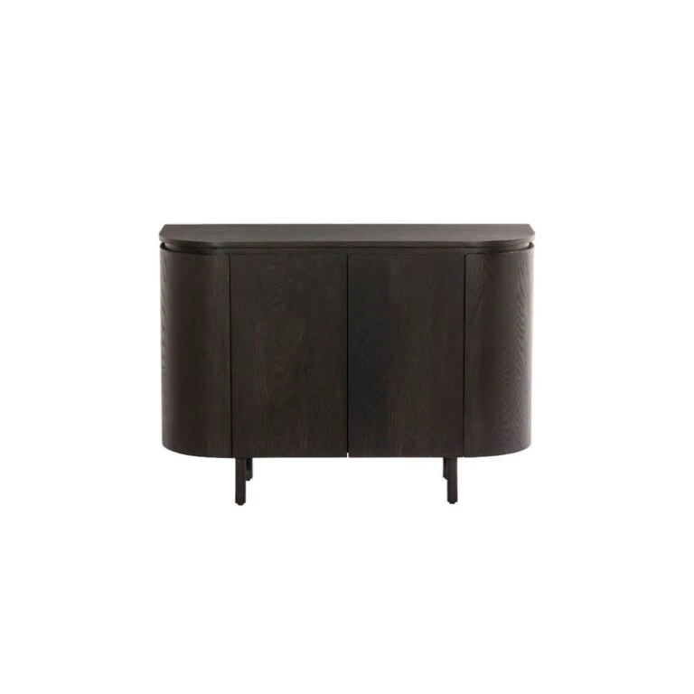 Tobago Wandkast laag Espresso eiken 115cm