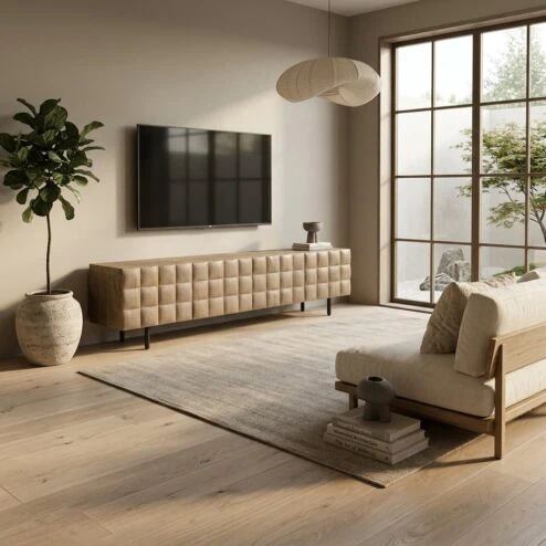 Tv-meubel Felix Mangohout 214cm