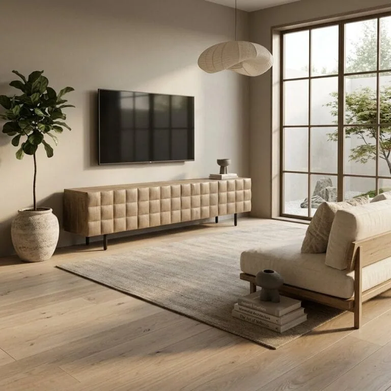 Tv-meubel Felix Mangohout 214cm