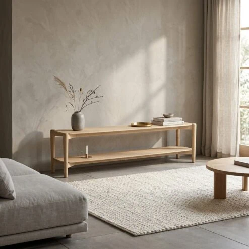 Tv meubel Selbu eikenhout 200cm