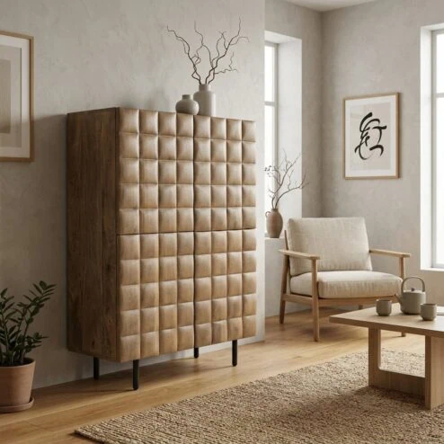 Wandkast Felix Mangohout 119cm