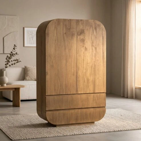 Wandkast King mangohout 110cm