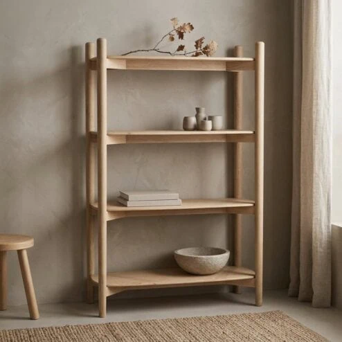 Wandkast Selbu eikenhout 110cm