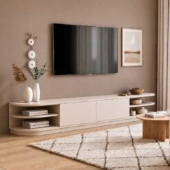 Luca Staand Tv meubel Zand 220 cm
