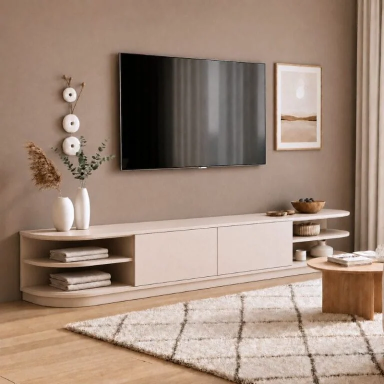 Luca Staand Tv meubel Zand 220 cm
