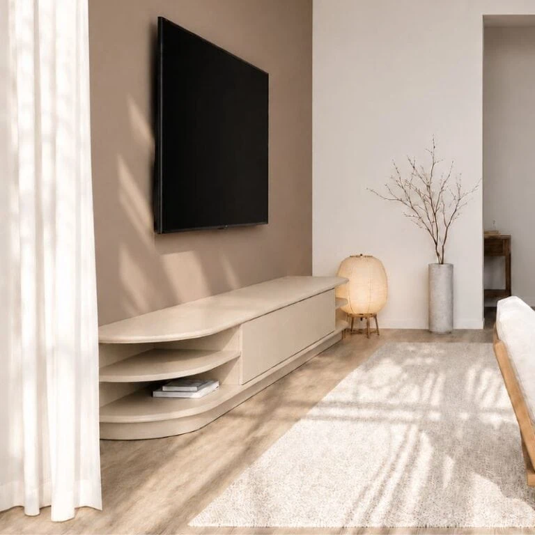 Luca Staand Tv meubel Zand 250 cm